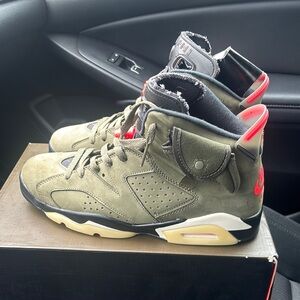 Travis Scott 6’s Olive
